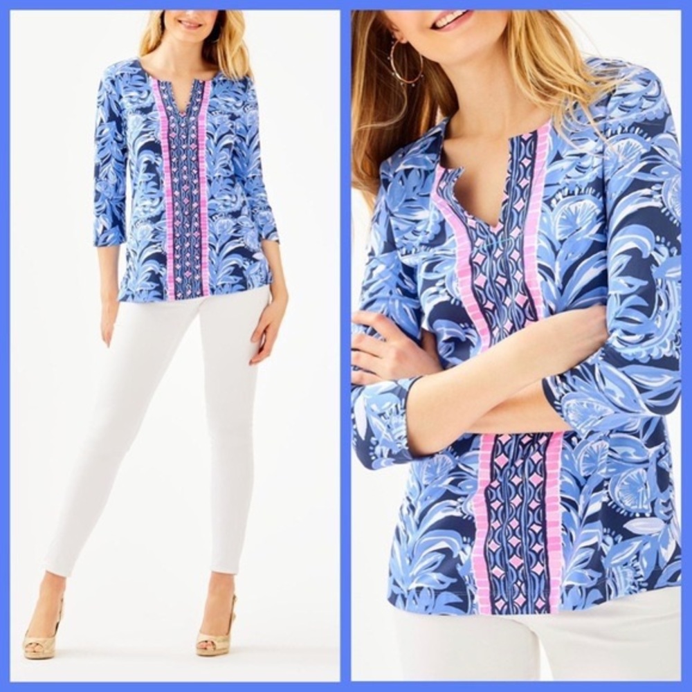 Lilly Pulitzer UPF 50+ Karina Tunic size XS
